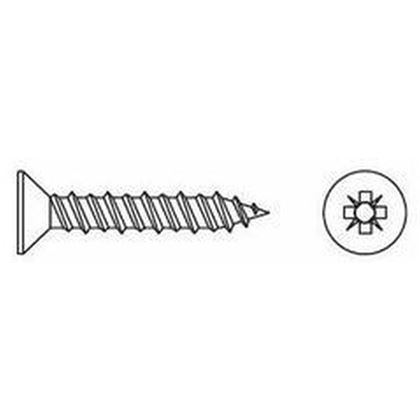 4.3x38 Senkschraube fur Kunststoffprofilen