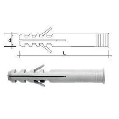 14x100 Gerüstdübel nylon