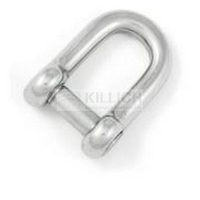 M6 A4 Schäkel, gerade mit Schlitzbolzen D ART.8289