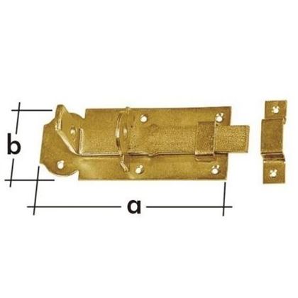 WZP 160 Schliessen Riegel (einfach) 160x55x6.0mm