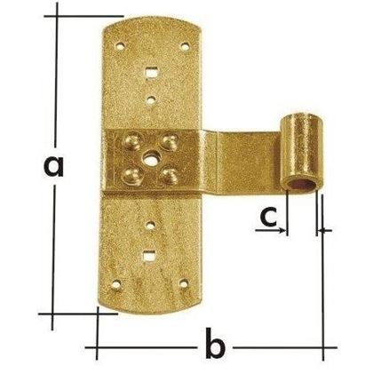 ZR 165 d.13 Kreuzbänder 165mm d.13mm