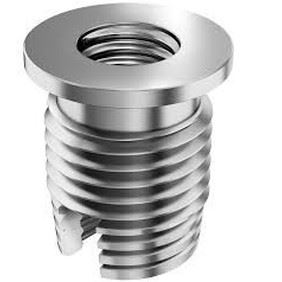 M5x8x1.0x11 BLAU VERZINKT Gewinde-Einsätze selbstschneidend, form ESD