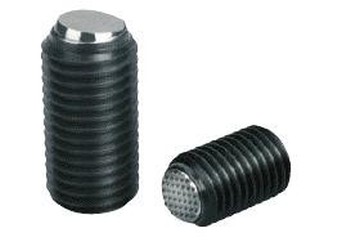 M16x53.3 EDELSTAHLE kugeldruckschrauben, ohne kopf mit abgeflachter kugel type B