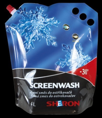 SHERON Frostschutzmittel Softpack -30°C, 4 l, screenwash