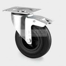 d 80 Lenkrolle, mit Bremse 105x85 mm d 80 Lenkrolle, mit Bremse 105x85 mm