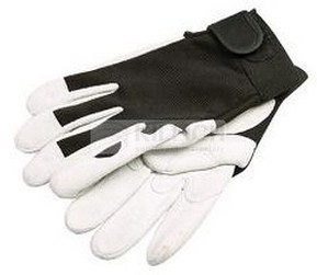 11" Nylon-Ziegenleder Handschuhe mit Pads in Palm