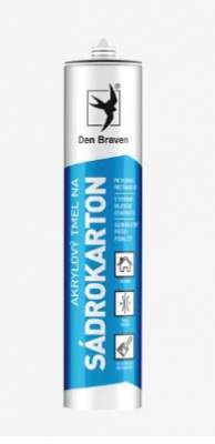 weißer Acrylkitt für Gipskartonplatten 280ml