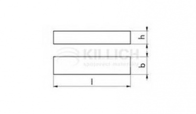 Passfedern 6x6x40 C45 +C DIN 6885B