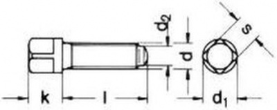 m10x50 BLANK 10.9 Vierkantschrauben mit Bund und Ansatzkuppe DIN 480