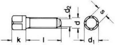 M16x60 10.9 BLANK Vierkantschrauben mit Bund und Ansatzkuppe DIN 480