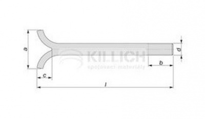 M12x260 BLANK Steinschrauben DIN 529 C