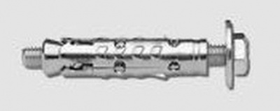 M12x75 Hülsenanker mit festem Konus KOS-S (Schraube)18x100 402025