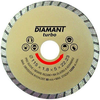 FESTA 230 Diamant-trennscheib turbo