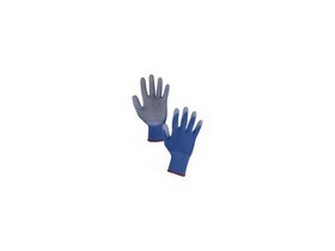 Handschuhe BRITA DOTS Grosse 8-9 blau