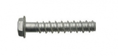 16x130 MU-A Sechskant- Betonschraube mit gerändelter Unterlegscheibe mit Flansch GEOMET