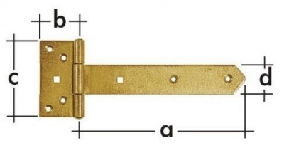 ZBW 500 Kreuzgehänge 500x65x110x40x4.0mm